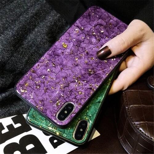 Glitter Gold Marble Phone Case For OPPO A5S A3S A12 A12E Cover For OPPO Realme 8 pro
