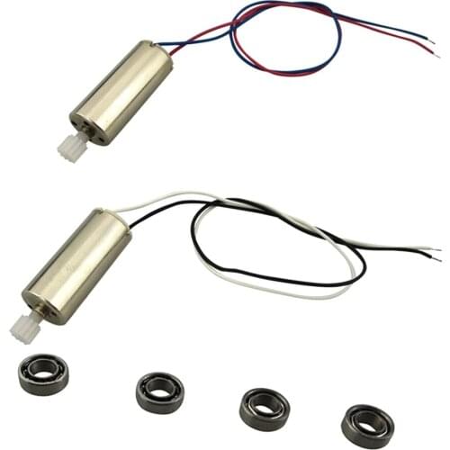 CW CCW Motor & Bearings Parts Combo for Hubsan X4 H502S H216A H502E RC Quad