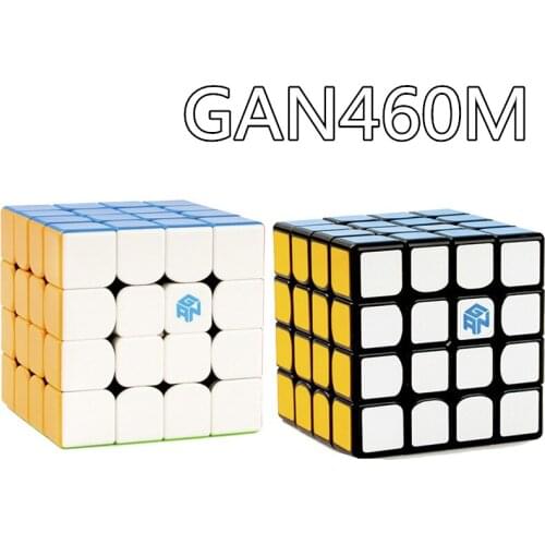 GAN460M 4x4x4 Cube Magnetic Cube Speed Professional Competition Puzzle Adult Children Toy Gift 4 * 4 * 4 Cube
