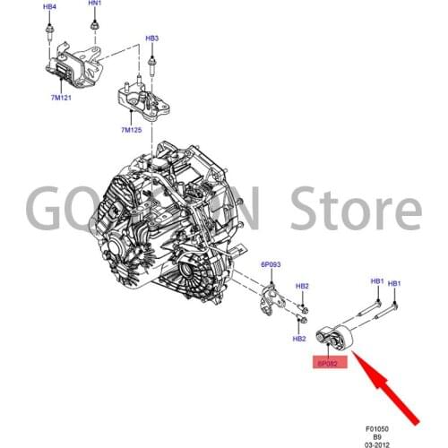 CAR Engine Foot Glue For dMo nd eoF ies ta Engine Claw Glue Engine Claw Pad Engine Foot Pad Engine Side Mounting Bracket