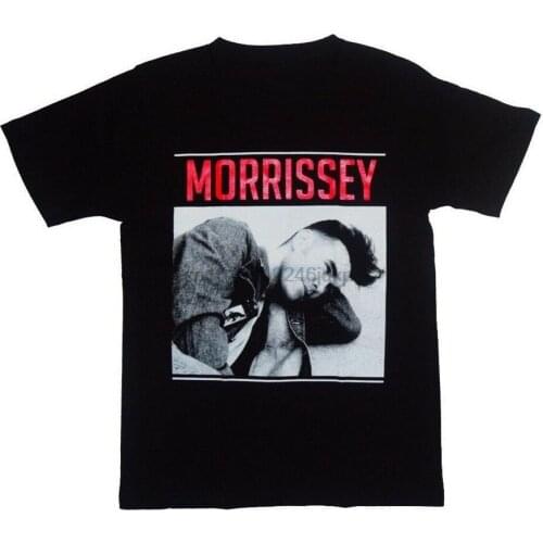 Morrissey New Men T-Shirt The Smiths Alternative Rock Retro Style Breathable Tee Shirt