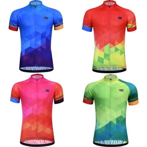 Cycling Jersey Men New Pro Team MTB Bike Jersey Breathable Short Sleeve Cycling Shirt Wholesale maillot ciclismo hombre