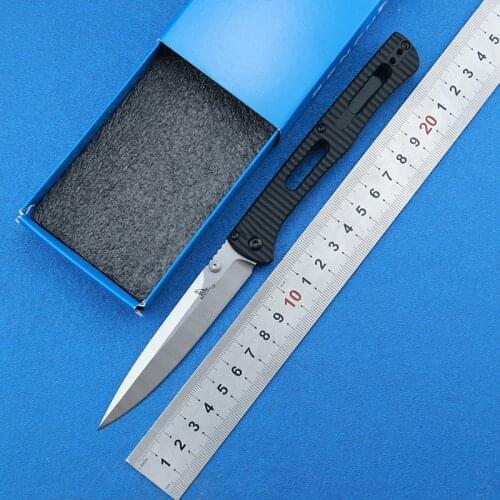 LEMIFSHE 417 knife nylon fibre handle S30V Blade folding knife outdoor camping pocket Survival Hunting Kitchen Knives EDC Tools