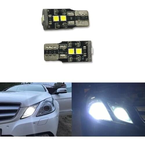 2PCS LED Parking Position Light For 2010-2013 Mercedes BNEZ W212 E-Class C207 A207