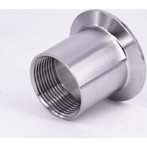 1/4" 3/8" 1/2" 3/4" 1" 2" 3" BSPT Female x 0.5" 1.5" 2" 2.5" Tri Clamp Pipe Fitting Connector SUS316 Stainless Sanitary Homebrew