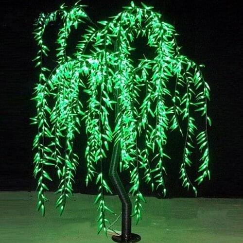 Outdoor Rainproof Glow Weeping Willow Tree Light 960pcs LEDs 1.8m/5.9Ft Height Landscape Lamp For Wedding Christmas Decor