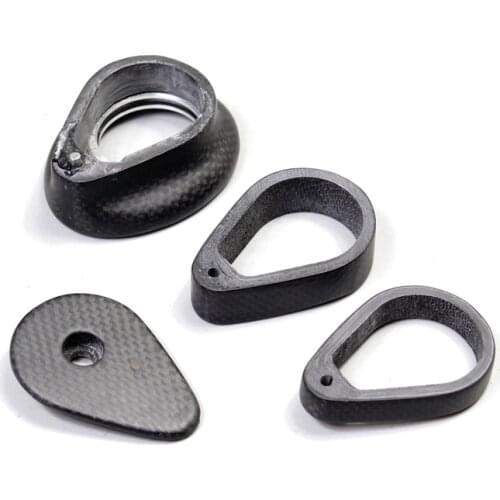 High Quality Carbon Road Handlebar 1K matt Road Carbon Bicycle Handlebar with stem 28.6mm Fork Washer