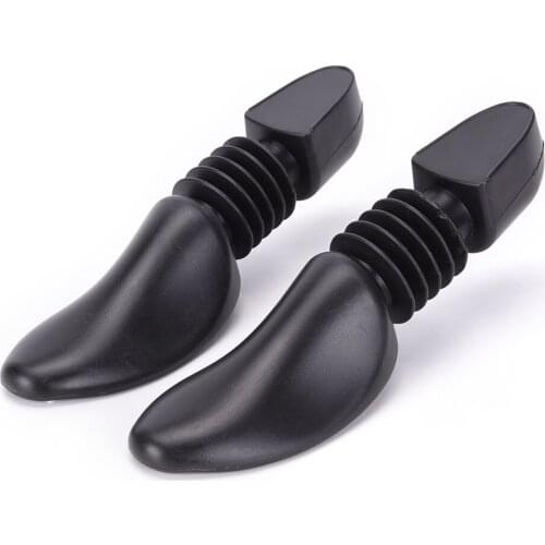 1Pair Plastic Spring Shoe Tree Stretcher Automatic Support Women Boot Holder Shaper