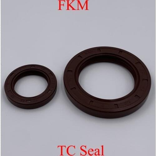 1Piece TC 38*62*10 38x62x10 FKM Fluorine Fluoro Rubber Spring Two Lip Gasket Radial Shaft Skeleton Oil Seal