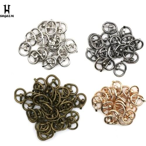 10pcs DIY Blyth Doll 5.5mm Mini Tri-Glide Shoes Buckle Ultra-small Belt Bag Buckle Accessories