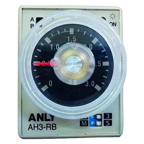 ANLY AH3-RB multi-stage time limit relay time controller delay relay 220V