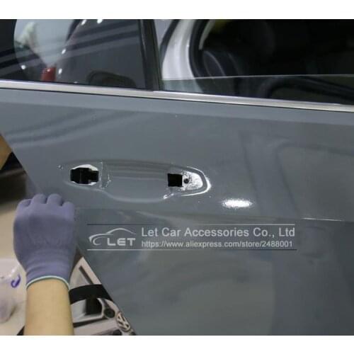 Car styling High Gloss Cement Gray Vinyl Film Super Shiny Glossy Vinyl Film Car Wrapping Foil with Air Bubble Free