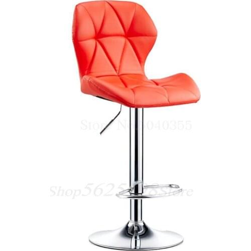 Bar chair salon lift chair modern minimalist home rotating bar chair high stool front desk cash register chair back stool