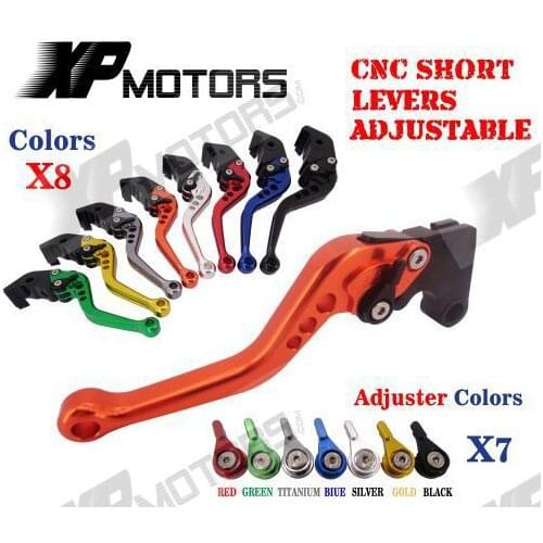 CNC Short Adjusatable Brake Clutch Lever For Honda CBR125R CBR150R 2004 - 2012 2005 2006 2008 2010 CBR 125R 150R NEW