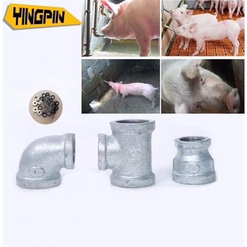 2018 Stainless Steel Automatic Duck-Billed Pig Water Nipple Drinker Copper Cap Mouth