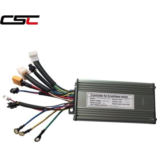 Electric bike Sine wave Controller 36V 48V 500W 25A Brushless controller 9 Mosfet KT E-bike Accessories Controller