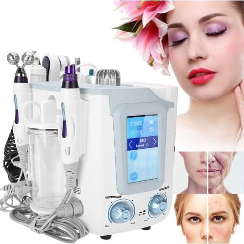 6 In 1 Hydrogen Oxygen Beauty Machine Moisturize Whiten Anti Wrinkle Machine ​Ultra fine Bubble Deep Cleansing Skin Rejuvenation