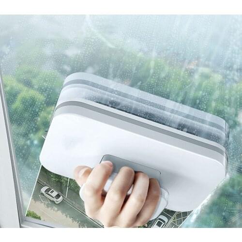 Magnetic Glass Wiper For Windows Outside Double Side Glass Cleaning Brush Window Cleaner Magnets Home Kitchen Cleaning Products