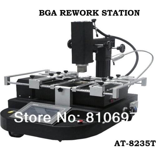 4800W BGA rework station model AT-8235T with 800W top heater, 1200W bottom heater and 2700W IR heater AC 110V 220V