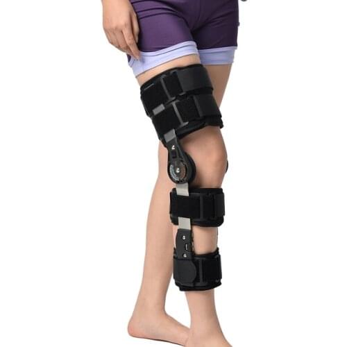 Post-Op Knee Brace fixed adjustable knee holder after ligaments meniscus injury lower limb fracture rehabilitation kneepad