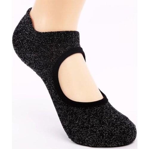 Ballet Socks Anti-skid Dance Backless Socks Women No Show Socks Non-slip