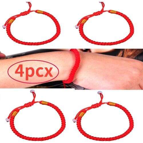 2021 New Chinese Classic Red String Bracelet Lucky Red String Winding Bracelet Good Luck Couple Good Luck Red String Gift