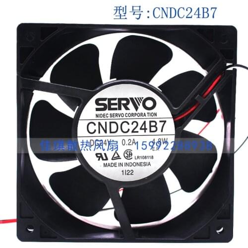 New original CNDC24B7 12038 24V 0.2A 4.8W double ball cooling fan