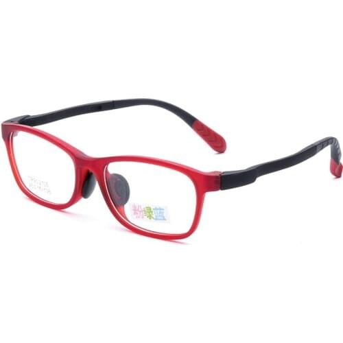 Childrens Glasses Tr90 Personality Frame Students Can Be Equipped with Near Vision Glasses Frame Non-slip Nose Support