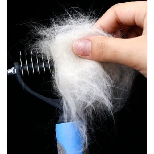 Pet Hair Removal Comb Dog Fur Trimming Brush Cat Fur Knot Cutter Puppy Grooming Pets Supplies Dog Accessories Safety Stuff