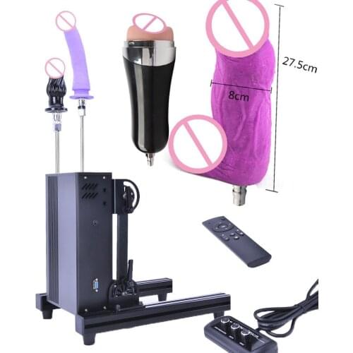 FREDORCH Sex machine Wireless Control with Amazing Features,Powerful,All Angle Adjustable,200W, stoke 15cm,women Super big dildo
