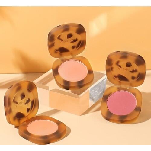 Amber Blush Two-tone Small Girl Can Be Used As Eyeshadow Woman Easy To Color Delicate Easy To Color Natural Ruddy Makeup