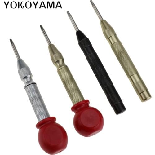 YOKOYAMA Sewing Tool Red Head Automatic Center Punch For Sewing Accessories Automatic Center Punch Sewing Single Accessories