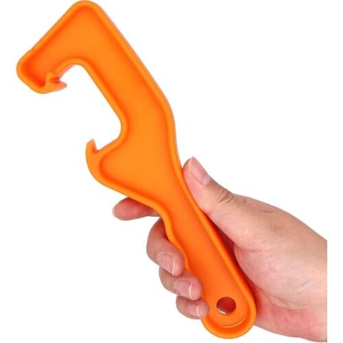 1Pcs Bottles Abs Plastic Gallon Honey Bucket Pail Paint Barrel Lid Can Opener Opening Tools for Home Office Brew Beer