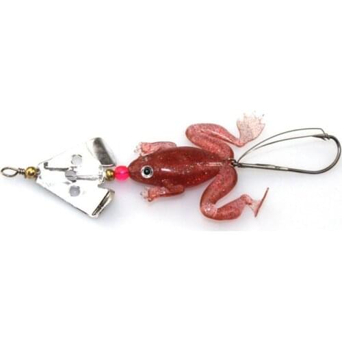 1 piece crank bait Low Face 8cm 6g Fishing PC Rubber Soft Frog Fishing Lures
