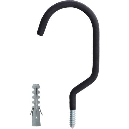 2Pcs Bicycle Hook Hook Bicycle Wall Hook Garage Question Mark Plastic Dipping Hook Metal Tool Storage Hook