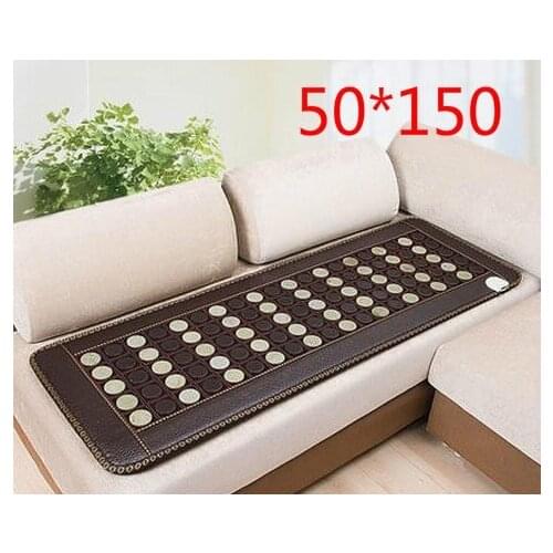 50 * 150 cm, household indoor sofa cushion germanium jade stone tomalin hexagonal heating health massage mattress