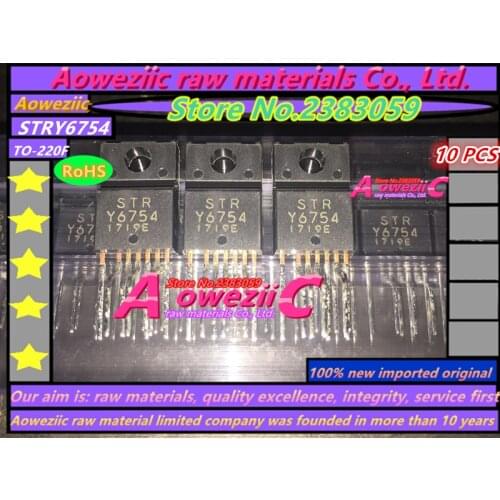Aoweziic 100% new imported original STR-Y6754 STRY6754 Y6754 TO-220F power module AC-DC converter