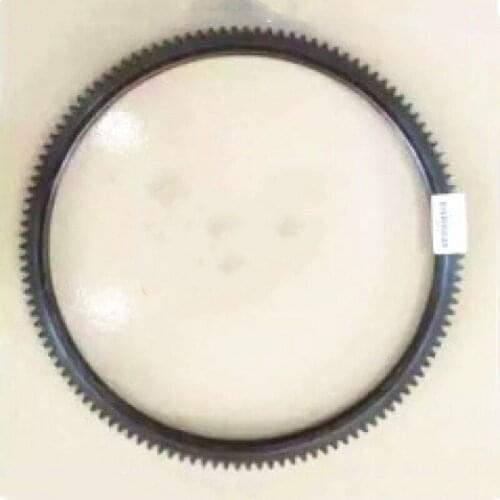 Excavator parts flywheel ring gear for Doosan Daewoo dh225 220 258 DB58 engine flywheel ring gear 129 tooth flywheel