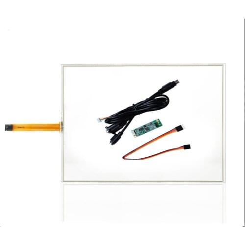 For 19'' Inch 323x396mm 5Wire Resistive Touch Screen Panel with USB Controller Kit