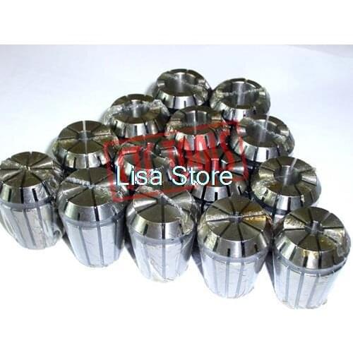ER25 SPRING COLLET SET 14 PCS IN INCH SIZES CNC MILLING LATHE TOOL HOLDING#F61