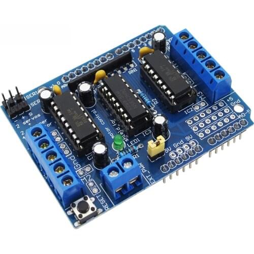 L293D Motor Drive Shield dual for arduino Duemilanove, Motor drive expansion board motor control shield