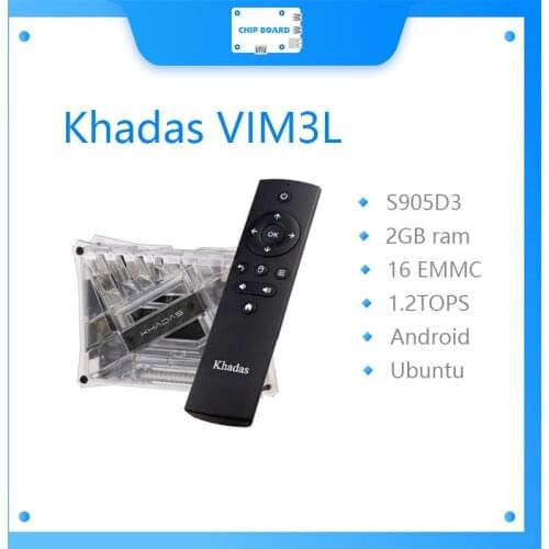 Khadas VIM3L SBC HTPC KIT : Amlogic S905D3-N0N SBC with DIY Case