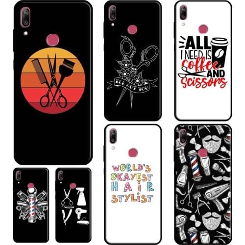 Hair Stylist Hairdresser For Huawei Y5 Y3 Y6 Y7 2017 2018 Y9 Prime 2019 Nova 5T 2 3 i Y5P Y6P Y7A 2020 Phone Case