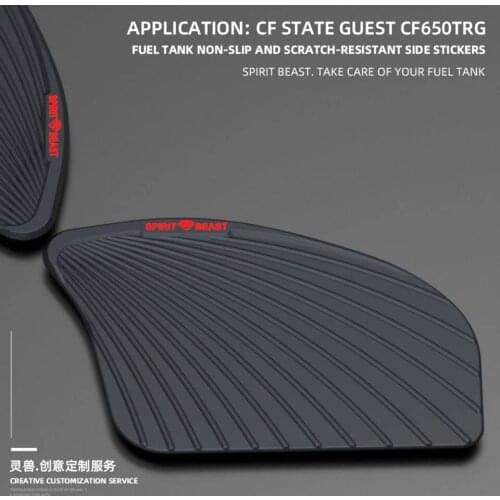 Spirit Beast Motorcycle Fuel tank stickers Non-slip Sticker side fuel tank Scratch resistant Protector pad For CFMOTO CF650TR-G