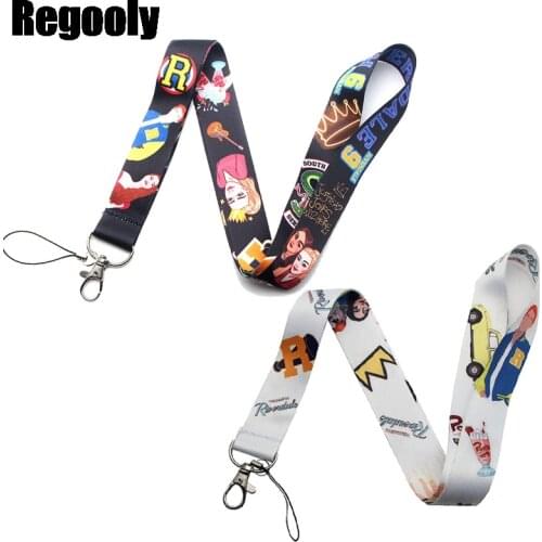 Riverdale Neck Strap Lanyard keychain Mobile Phone Strap ID Badge Holder Rope Key Chain Keyrings cosplay Gift webbings ribbons