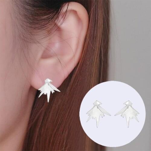 Shuangshuo New Arrival Ear Cuff for women Cute fashion Fake ear plugs for girls Metal Simple ear cuffs nmd 2017