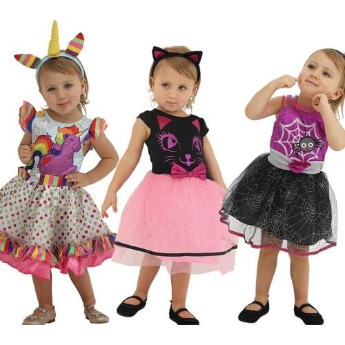Snailify Halloween costume baby Unicorn Fancy Dress Toddler Cat Costume Infant Skeleton Cosplay Spider Cosplay
