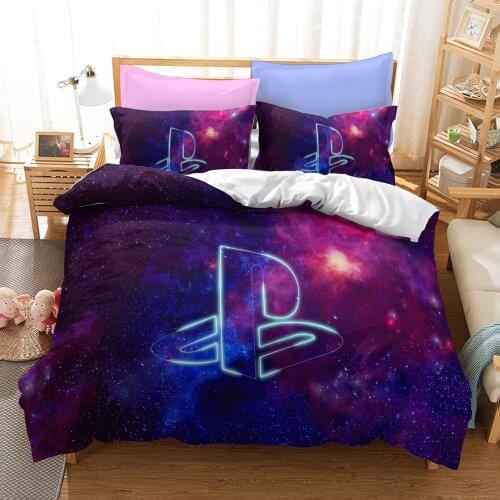 StarBlue-HGS Creative games Bedding Set Quilt Cover/Duvet Cover Queen King Home Textile Comforter Cover Pillowcase Queen