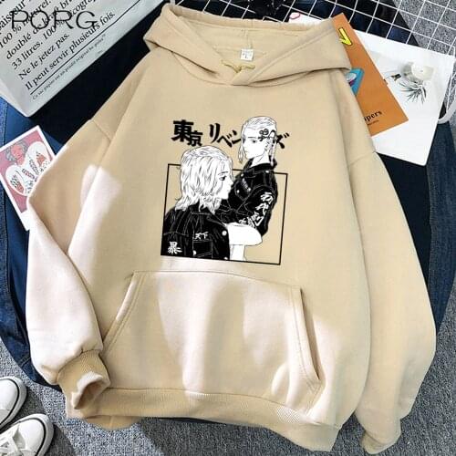 Tokyo Revengers Top Harajuku Print Style Pullover Unisex Loose Hoodies