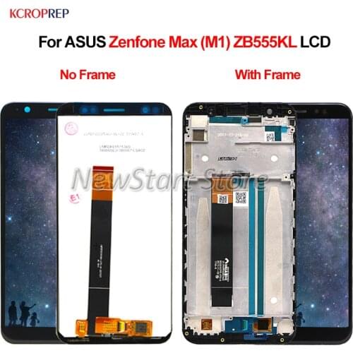 For ASUS Zenfone Max M1 ZB555KL LCD Display Touch Screen Digitizer Assembly 5.5" For ASUS ZB555KL lcd Replacement Accessory